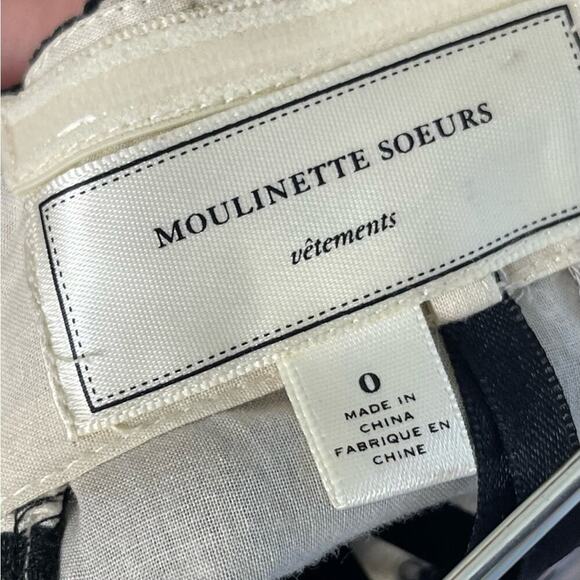 Anthropologie Moulinette Souers black lace strapless dress w/pockets, lined, 0 - Picture 12 of 14